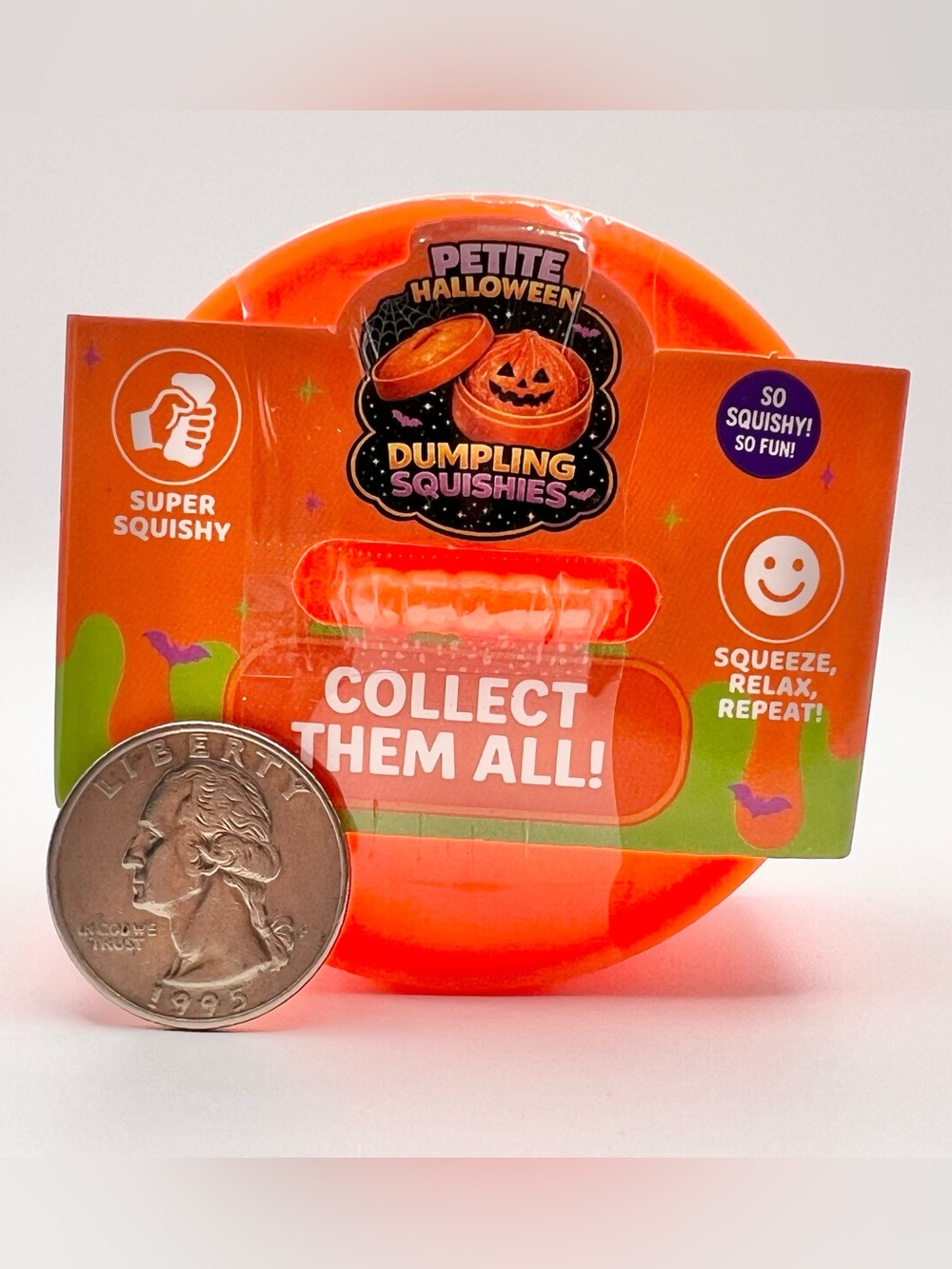 Fun Doh Petite Spooky Steamers Jelly Dumpling Toy Pumkin Pudge 🎃